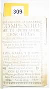 (MEXICO--1695.) Ledesma, Clemente de. Compendio del despertador de noticias de los santos sacramentos.